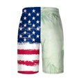 thumbnail image 4 of Shorts Garçon Homme Mode Décontractée Shorts Patchwork avec Poches Taille Élastique Pantalon de Plage Shorts de Randonnée Homme en Liquidation, 4 of 4