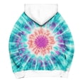 thumbnail image 4 of FDGIU Women's 2025 Hoodies - Long Sleeve Crewneck Pullover Sweatshirts with Pockets, Plus Size Fleece Loose Fit Fall Fashion, 4 of 5