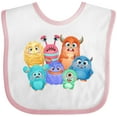 thumbnail image 3 of Inktastic Halloween Monsters Boys or Girls Baby Bib, 3 of 4