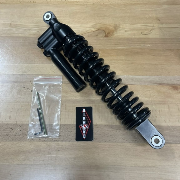 DIAMOND  REAR 400mm Adjustable Machined Shock - Honda TRX 400EX, 450R & ER, 250R