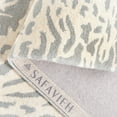 thumbnail image 6 of SAFAVIEH Bella Pascal Floral Coral Wool Area Rug, Grey/Ivory, 2' x 3', 6 of 12