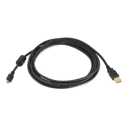UPC: 0844660054597 | Monoprice USB 2.0 Cable 10 ft.L Black 5459