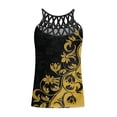thumbnail image 3 of Pompotops Women Ladies Print Sleeveless Round Neck Pullover Vest Tank Tops Shirts Blouse, 3 of 3