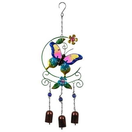 GBRCGHM Home Decoration Retro Metal Animal Wind Chime Ornaments Creative Balcony Courtyard Campanula Garden Wind Chimes Outdoor Indoor Decor Clearance！