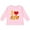 AD-Pink, variant on Inktastic I Love Pizza Boys or Girls Long Sleeve Toddler T-Shirt