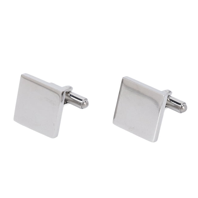 Gemelos Para Hombres, Gemelos En Blanco Proceso De Galvanoplastia De Acero Inoxidable 316L Pulido Alto Para Bodas Para Cumpleaños Para Fiestas ANGGREK Otros