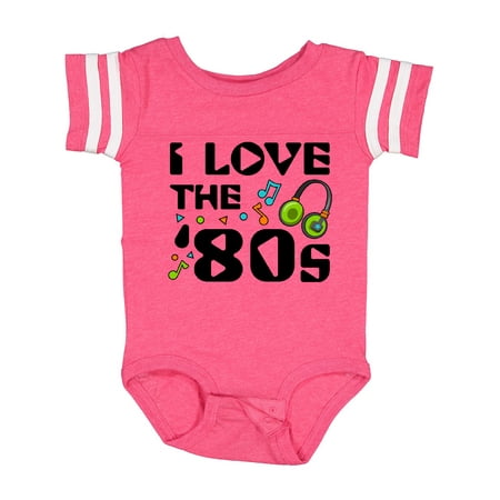 

Inktastic I Love the 80s-musical Notes Gift Baby Boy or Baby Girl Bodysuit