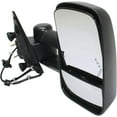 thumbnail image 3 of Side View Mirror Compatible with 2014-2019 Chevrolet Silverado 1500 Sierra 1500 Sierra 2500 HD Sierra 3500 H 2.7L 5.3L I4 L3B L84/L82 L87 Replaces CV126ER-S CV126ERS GM1321458 22820398, 3 of 5