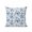 Blue, variant on Waterproof Outdoor Throw Pillows with Inserts 16"x16", Flower Bird Soft Decorative Pillowcases for Couch Bedroom, Vintage Blue Garden Country Wildflower Pillow Covers for Sofa Living Room