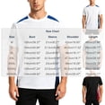 thumbnail image 3 of Kalauyu Athletic Shirts Round Neck Short Sleeve Shirts Quick Dry Athletic Gym Active T Shirt Moisture Wicking Color Block Summer Running Sport Tops, 3 of 5