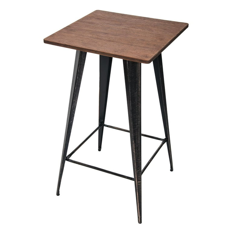 Bar Table Pub Tables Bar Height 40 Inch High Vintage Bistro Table