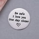 thumbnail image 5 of Pocket Hug Token MIXJOY, regalo de despliegue para esposo, plateado, 5 of 7