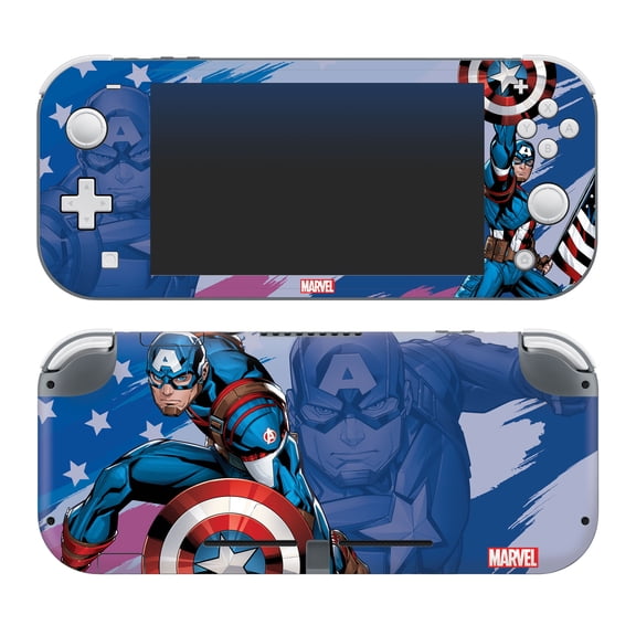Controller Gear Authentic and Official Licensed Nintendo Switch Lite Skin - Marvel - Captain America "Opportunity" - Nintendo Switch