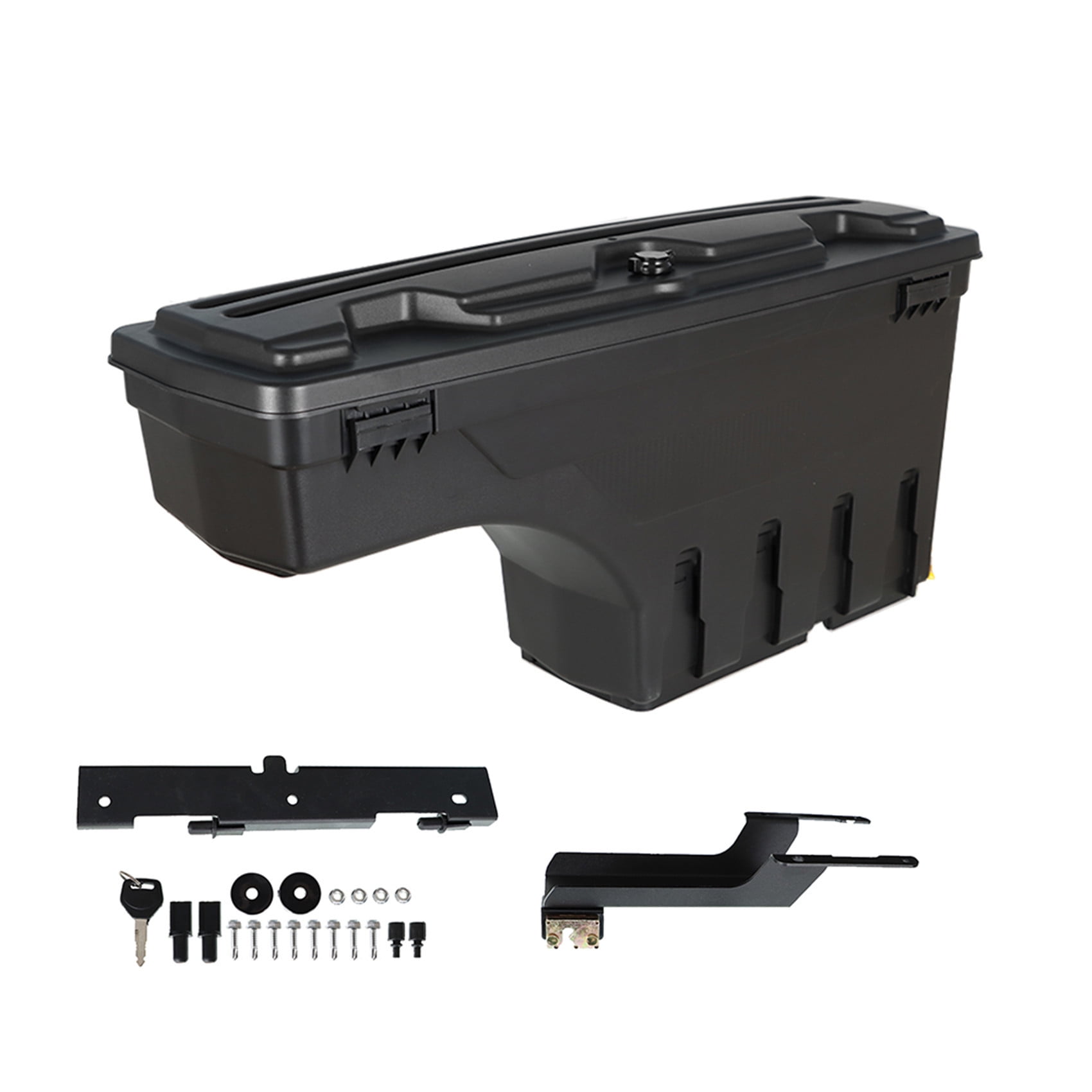 Right Side Truck Bed Wheel Well Tool Box Storage Toolbox Swing Case W