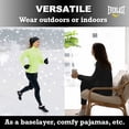 thumbnail image 3 of Everlast Women’s Thermal Underwear Set Insulated Shirt & Long Johns, Black Small 2-Pack, 3 of 7