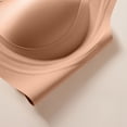 thumbnail image 5 of hoksml Women's Jelly Bra, Wireless Seamless Comfort Bra with Lace V-Detail and Wide Straps, 5 of 6