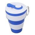 thumbnail image 3 of Taza de Viaje Plegable de Silicona Tazas Portátiles para Acampar Tazas Plegables Taza Retráctil con Hebilla de Alpinismo de Paja para Viajes Al Aire Libre ANGGREK  Otros, 3 of 8
