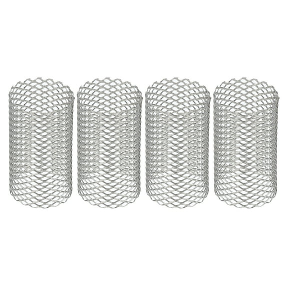 Uxcell 4 Pcs 18mm OD Strainer Mesh, 30mm H Screen Y Shaped Strainer Filter Valve Mesh Screen 304 Stainless Steel Strainer Mesh