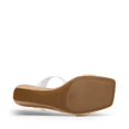 thumbnail image 4 of Sandalias de cuña para mujer DREAM PAIRS con punta cuadrada talla 9 transparentes, 4 of 5