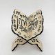 thumbnail image 3 of Wooden Book Stand, Quran Holy Book Holder, Bookshelf Ornaments for Reading, Islam Book, 3 of 5