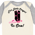thumbnail image 4 of Inktastic 1st Birthday Cowgirl is One Girls Long Sleeve Baby Bodysuit, 4 of 5