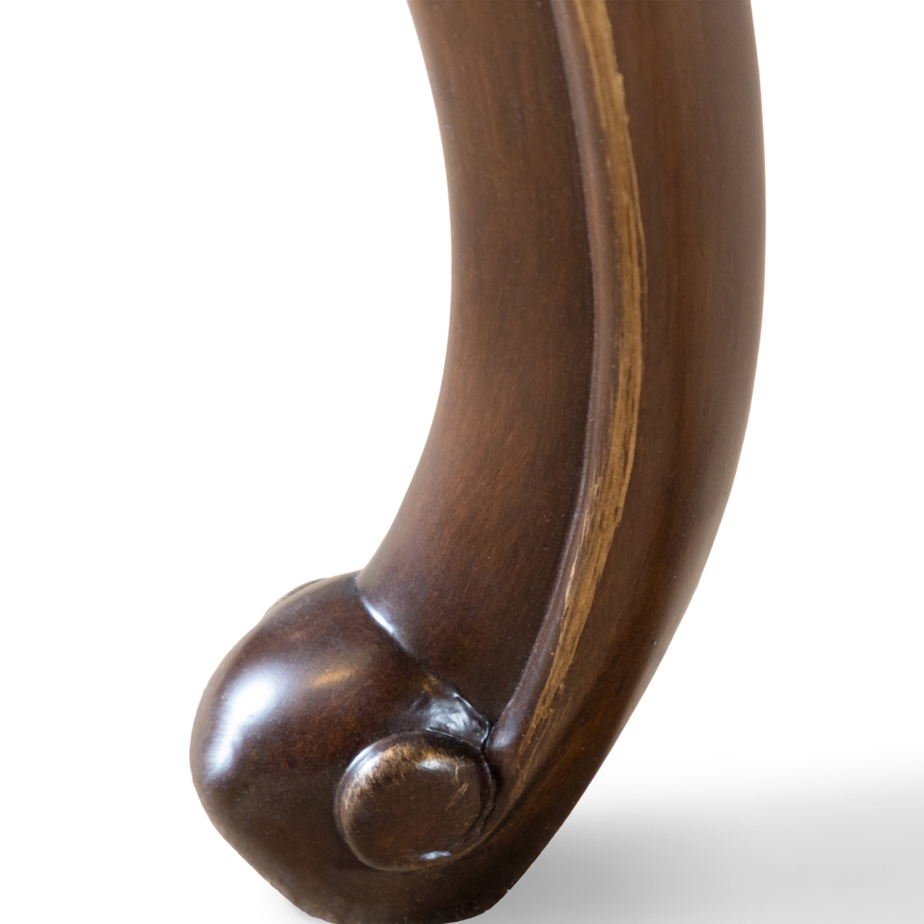 Furniture of America Emmell Traditional Solid Wood End Table, Cherry