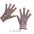 thumbnail image 3 of Qiweii Women's Touchscreen Knitted Winter Gloves, Cute Bow Detail, Warm Yarn Gloves for Cycling Outdoor, 3 of 7