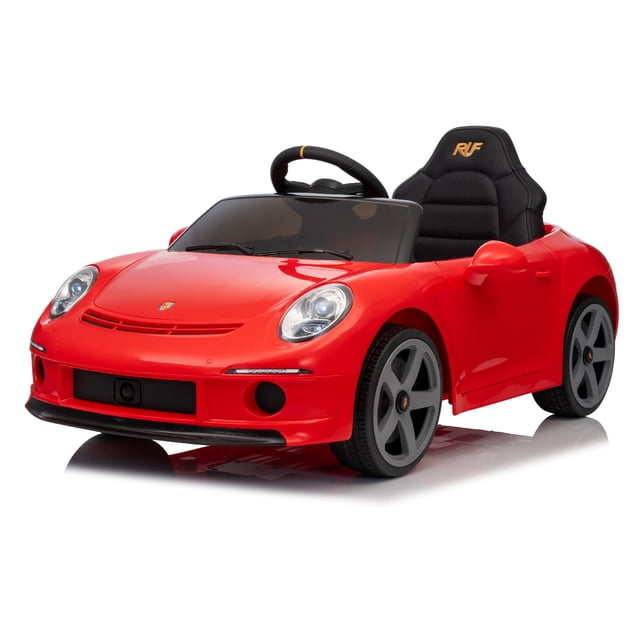VOLTZ TOYS Licensed Porsche RUF 911 Ride-On Car – 24V Electric Vehicle with Remote & LED