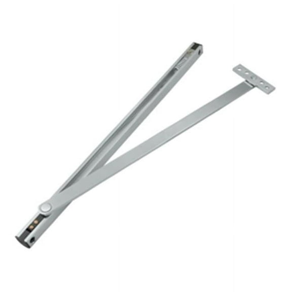 Overhead Door Holder, Satin Chrome - Solid