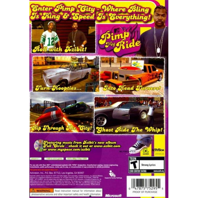 Pimp My Ride Xbox 360