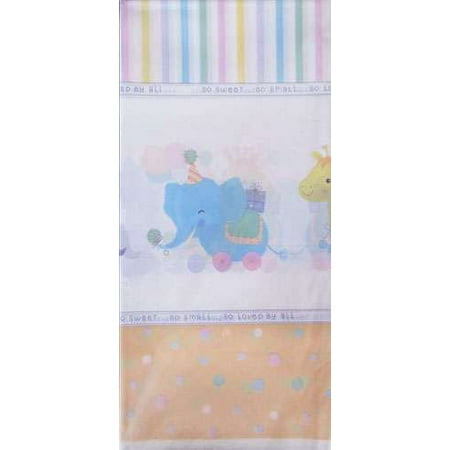 Baby Shower 'Baby So Loved' Plastic Table Cover (1ct)