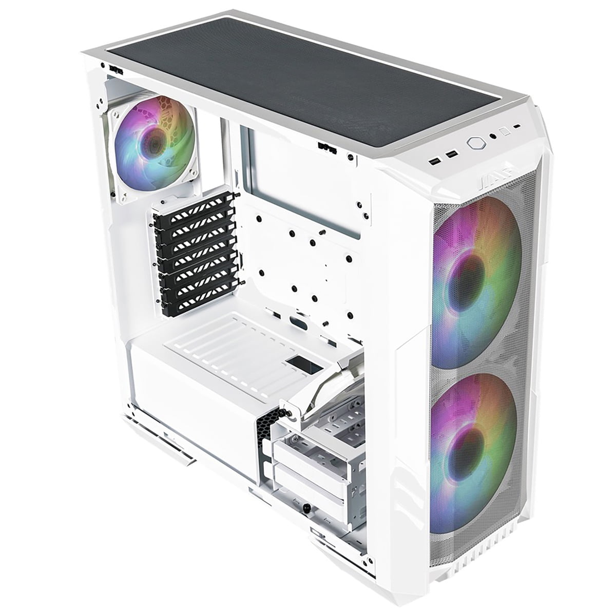 Cooler Master HAF 500 Computer Case - Mid-tower - White - St (H500WGNNS00)