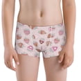 thumbnail image 5 of Yiaed Strawberry Cake Print Boys' Boxer Briefs Cotton Casual Stretch Comfort Boys Boxers - Kids Boxer Briefs Underwear for Boys (6-18)-X-Large, 5 of 5
