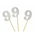 thumbnail image 2 of Darling Souvenir, Number 9 Birthday Year Cupcake Toppers, Birthday/ Anniversary Party Dessert Decorations - Pack Of 20, 2 of 3
