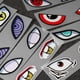 thumbnail image 5 of Pegatinas de figura de anime Naruto Uchiha Itachi Sharingan Madara Rinnegan pegatinas de ojos pegatinas reflectantes para ventana de casco de luz de coche, 5 of 5