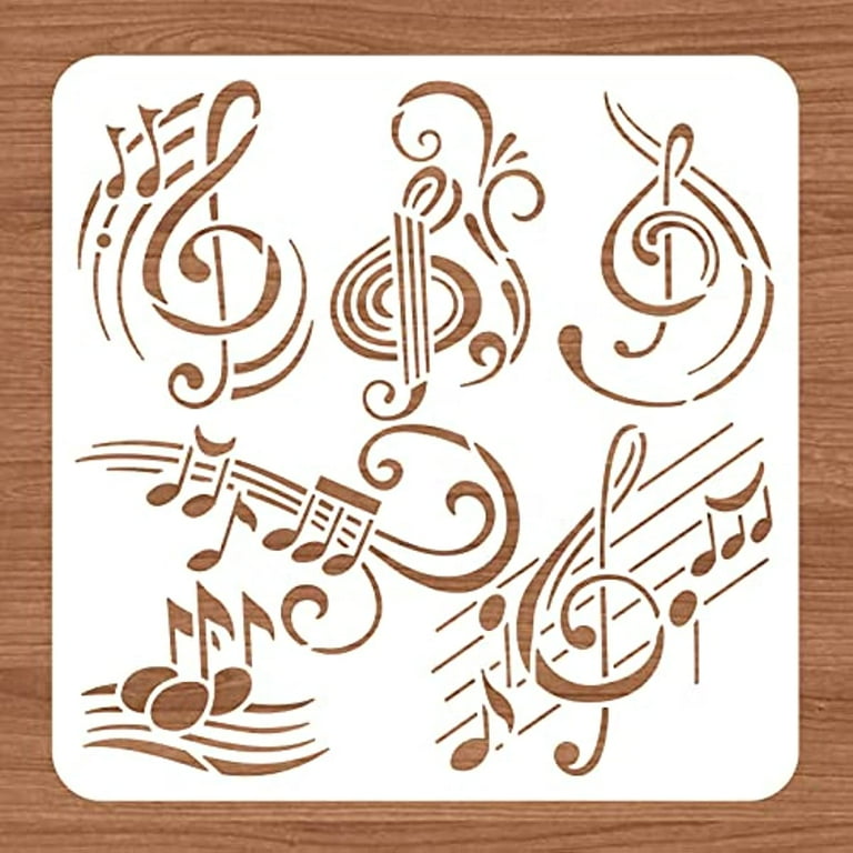 1pc Music Themed Plastic Stencil Music Note Five Line Score Templates Drawing Painting Stencils - Walmart.com 1pc-music-themed-plastic-stencil-music-note-five-line-score-templates-drawing-painting-stencils-walmart-com