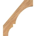 thumbnail image 3 of Ekena Millwork 3 1/2"W x 20"D x 24"H Balboa Smooth Knee Brace, Western Red Cedar, 3 of 13