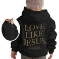 thumbnail image 1 of Sweat à Capuche pour Filles Adolescentes Imprimé Manches Longues Automne Hiver 11-12 Ans, 1 of 8
