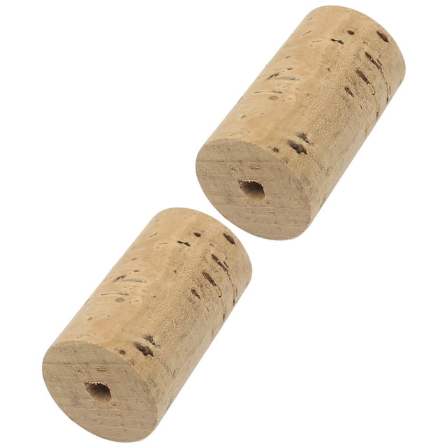 OULII Bouchons en Liège Naturel Durable pour Réparation de Flûte avec Excellente Durabilité et Design Portable Beige 2 Pcs