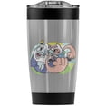 thumbnail image 1 of Adventure Time/Chogrin Fight Stainless Steel Tumbler 20 oz Coffee Travel Mug/Cup, Vacuum Insulated & Double Wall with Leakproof Sliding Lid | Great for Hot Drinks and Cold Beverages, 1 of 7