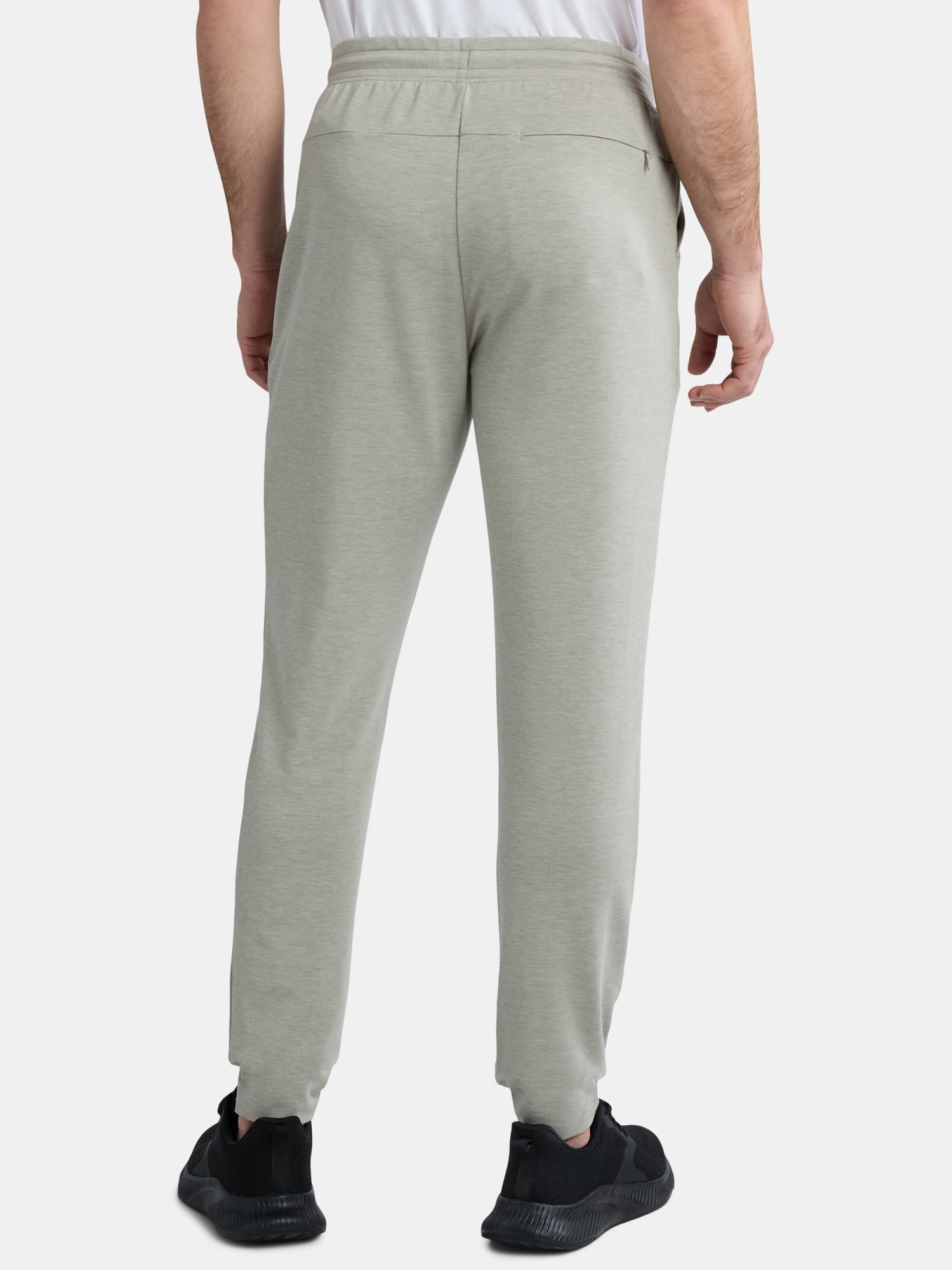 Athletic Works Men's and Big Men's Active Knit Jogger Pants, Sizes XS-5XL