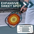 thumbnail image 4 of Pickleball Paddle Set Carbon Fiber Pickle Ball Rackets For Pros, Lightweight Graphite & Carbon Fiber Paddles With Honeycomb Core, 2 Padels, 4 Balls & Carry Bag, 4 of 5