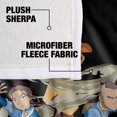 thumbnail image 4 of Avatar The Last Airbender Blanket, 50"x60" Team Avatar Elements Silky Touch Sherpa Back Super Soft Throw Blanket, 4 of 5