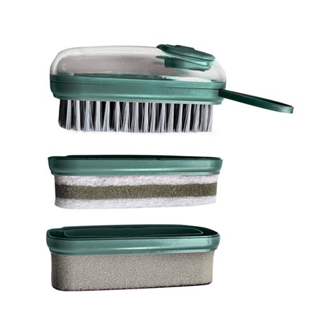 

Zureker Handheld Clothes Shoes Laundry Cleaning Brush Kitchen Pot Dish Soft Brushes