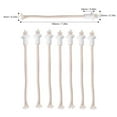 thumbnail image 5 of Lamp Wick,Wick,7Pcs Ceramic Holders Torch Wine Bottle Oil Candle Lamp Fiber Glass Heat- Kerosene Wick, 5 of 9