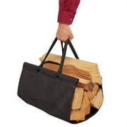 Suede Wood Carrier Only in Black