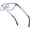 85741 Blue, variant on FONEX Pure Titanium Glasses Frame Men Square Eyeglasses Optical Eyewear (85741 Black)