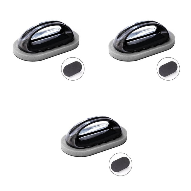 jesticaly Multi-Functional for Magic Cleaning Sponge Eraser for Removing Rusty Cleaning Cotton Kitchen Accessories for Magic Sponge Eraser black 3Set