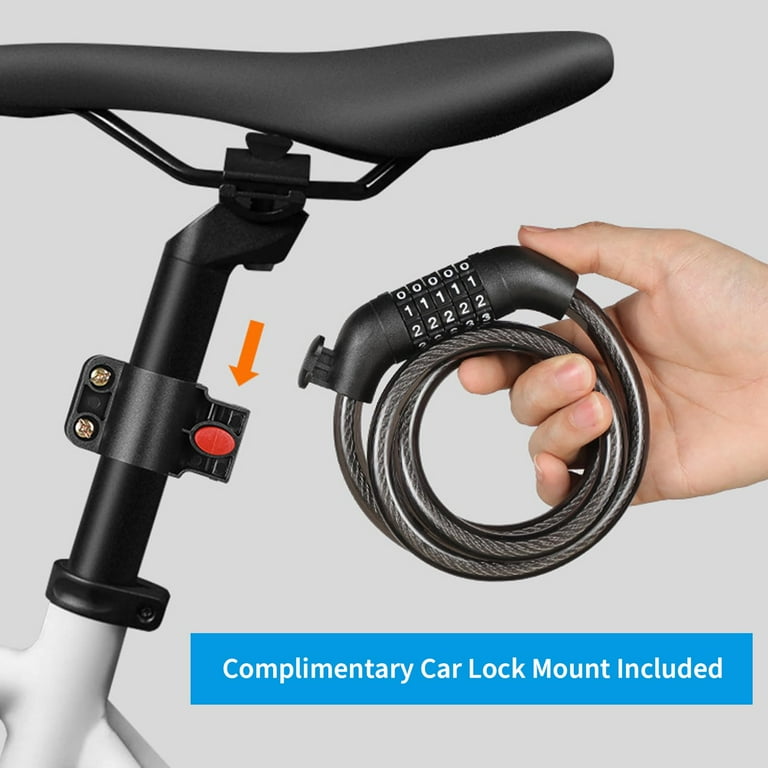 5-Digit Electric Scooter Cable, Commuting E Scooter Lock