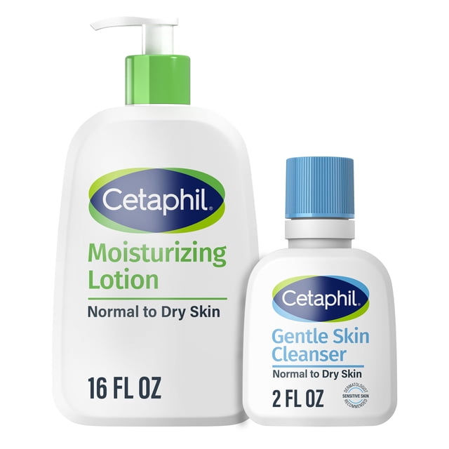 Loción hidratante y limpiador suave para la piel Cetaphil 480 ml